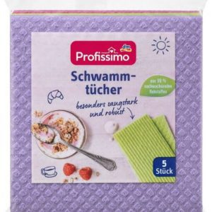 Khăn Lau Đa Năng Profissimo Schwammtucher, 5 Miếng