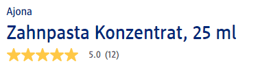 Đánh giá Kem đánh răng Ajona Stomaticum