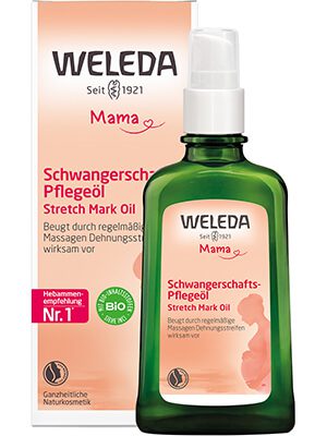 Dầu Dưỡng Bà Bầu WELEDA Mama Chống Rạn Da, 100 ml